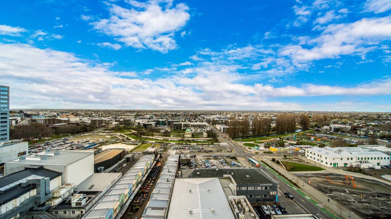 Central City View With Free Valet Parking Christchurch Zewnętrze zdjęcie