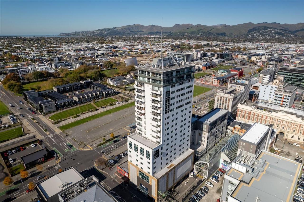 Central City View With Free Valet Parking Christchurch Zewnętrze zdjęcie